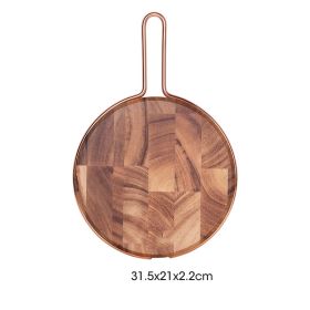 Solid wood steak cutting fruit bread tray cutting board