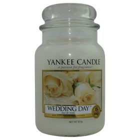 YANKEE CANDLE by Yankee Candle WEDDING DAY SCENTED LARGE JAR 22 OZ