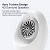 Portable Wireless 4D Surround Speaker; Atmosphere Night Light Subwoofer For Home Outdoor Music Rhythm