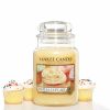 YANKEE CANDLE by Yankee Candle VANILLA CUPCAKE SCENTED LARGE JAR 22 OZ