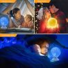 3D Smart Moon Lamp 360Â¬âˆž RGB LED Night Light w/ Bluetooth Speaker Remote Control