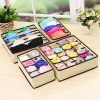 6Pcs Foldable Underwear Sock Bra Organizer Drawer Divider Container Bin Storage Box