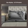 Silk Pillowcase for Hair and Skin;  Lacette 25 Momme 100% 6A Soft Silk Pillow Case with Hidden Zipper;  600 Thread Count;  A Side Silk;  B Side Microf