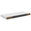 Floating Wall Shelf White 23.6"x9.3"x1.5" MDF