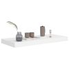 Floating Wall Shelves 2 pcs White 23.6"x9.3"x1.5" MDF