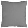 Throw Pillows 4 pcs Gray 19.7"x19.7" Fabric