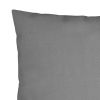 Throw Pillows 4 pcs Gray 19.7"x19.7" Fabric