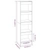 Book Cabinet/Room Divider Black 15.7"x11.8"x53.1"