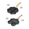 1pc Four Heart-Hole Frying Pot Pan Creative-Heart Shaped Easy Cleaning Eggs Cooker Omelet-Pan Nonstick Eggs Frying Pan For Household Cooking