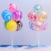 1set Happy Birthday Balloon Air Balls Stick Stand Baloon Birthday Party Decor Kid Adult Arch Table Ballon Accessories Holder