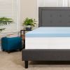 Capri Comfortable Sleep 3 inch Cool Gel Memory Foam Mattress Topper - Twin [MR-M35-3-T-GG]