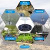 1set Solar Sprinkler; Garden Decoration; Water Floating Solar Power Fountain Panel Kit; Water Pump For Pool Pond Garden