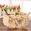 Robotime DIY Owl Box Storage Box 3D Wooden Puzzle Toys Assembly Model Desk Decor Toys for Children TG405