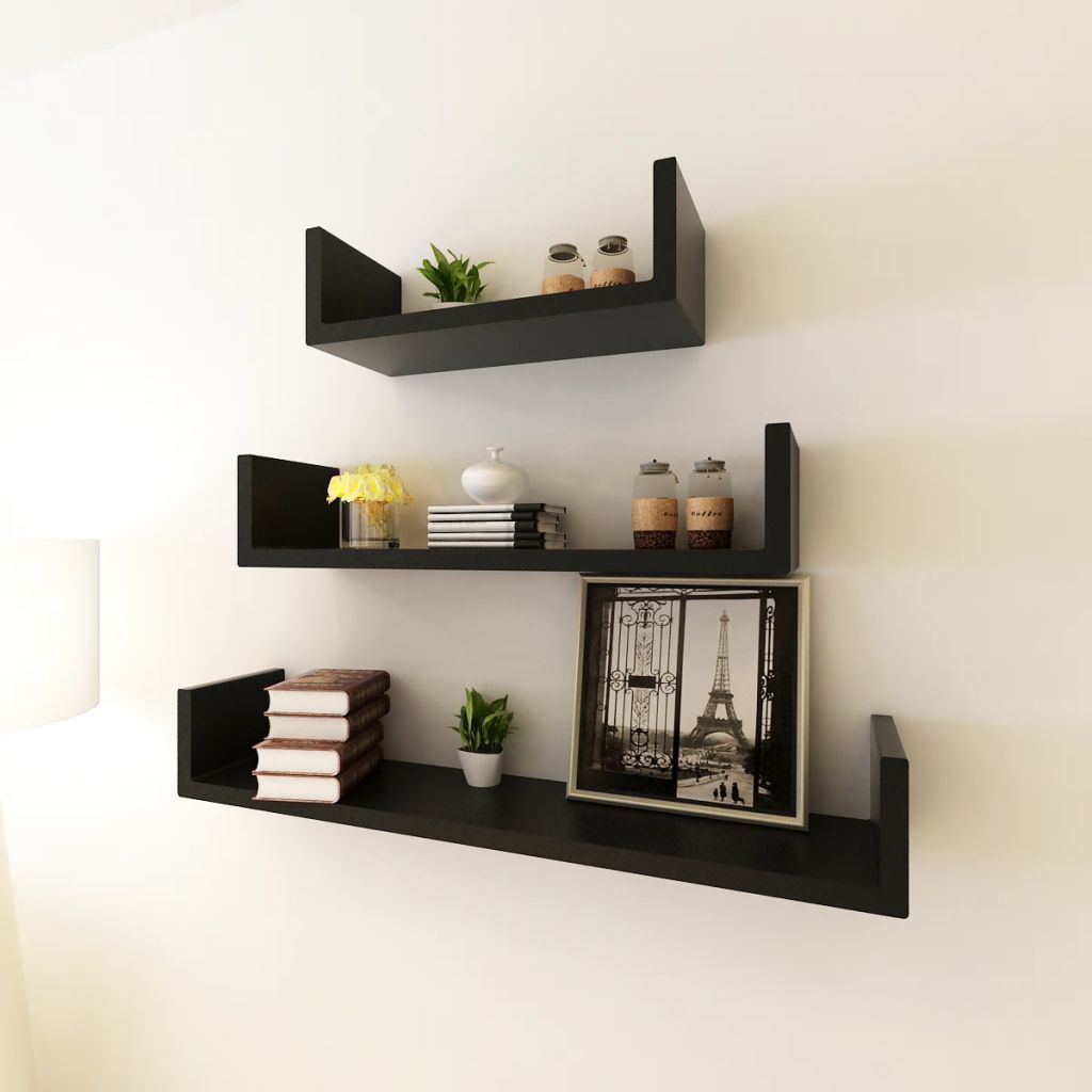 Floating wall shelves, Storage and organization