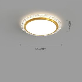 Home Creative Warm And Romantic Bedroom Lamp (Option: 8101Platinum 50CM-Apolar modulation)