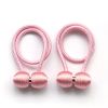 2Pcs Magnetic Curtain Ball Rods Accessoires Backs Holdbacks Buckle Clips Hook Holder Home Decor Tiebacks Tie Rope Accessory