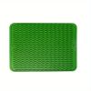 1pc Silicone Dish Drying Mat For Multiple Usage; Anti-slip Soft Silicone Coaster With Water Collector Heat-resistant Square Table Placemat For Housewa