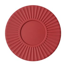 Non-slip Silicone Dining Table Placemat Kitchen Accessories Mat Cup Bar Drink Coffee Mug Pads;  Heat Insulation Coasters;  Drink Cup Mat For Bar Kitch (Color: Red)