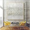 Hand Oil Painting Canvas Wall Art Decoration Palette Knife Painting White Plum for Home Living Room hallway bedroom luxurious decorative painting