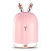 220ml Cool Mist Humidifier Ultrasonic Air Diffuser Atomizer w/7 Color Breathing Lights