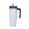 30oz 20oz Handle Vacuum Thermal Mug Beer Cup Travel Car Thermo Mug Portable Flask Coffee Stainless Steel Cups With Lid And Straw