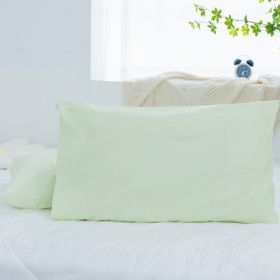 Polyester Knit Waterproof and Stain-Proof Pillowcase (Color: Green, size: 47*74(pairs)-6)