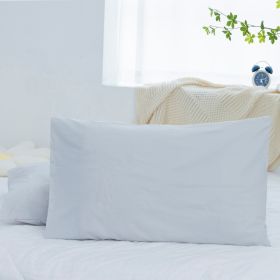 Polyester Knit Waterproof and Stain-Proof Pillowcase (Color: light gray, size: 50*70(pairs)-3)