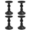 2/4pcs Metal Candle Holders Wedding Candlestick Crafts Candle Stand Centerpiece Road Lead Living Room Wedding Party Table Decor