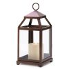 Backyard Garden Lawn Gallery Of Light Metal Mini Hanging Candle Lanterns