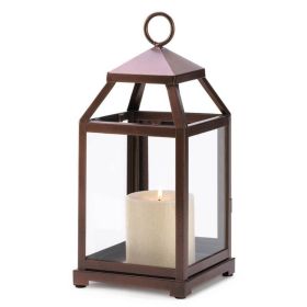 Backyard Garden Lawn Gallery Of Light Metal Mini Hanging Candle Lanterns (Color: Copper, Type: Candle Lanterns)