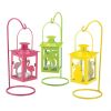 Backyard Garden Lawn Gallery Of Light Metal Mini Hanging Candle Lanterns