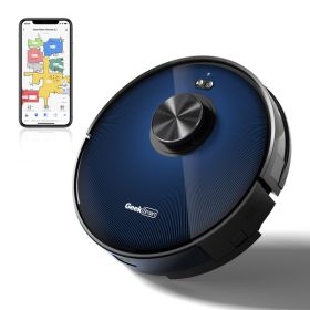 Geek Smart L7 Robot Vacuum Cleaner and Mop; LDS Navigation; Wi-Fi Connected APP; Selective Room Cleaning; MAX 2700 PA Suction; Ideal for Pets and Larg (Color: as picture)