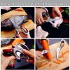 Multifunctional household stainless steel scissors