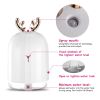 220ml Cool Mist Humidifier Ultrasonic Air Diffuser Atomizer w/7 Color Breathing Lights