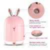 220ml Cool Mist Humidifier Ultrasonic Air Diffuser Atomizer w/7 Color Breathing Lights