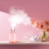 220ml Cool Mist Humidifier Ultrasonic Air Diffuser Atomizer w/7 Color Breathing Lights