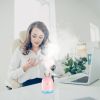 220ml Cool Mist Humidifier Ultrasonic Air Diffuser Atomizer w/7 Color Breathing Lights