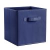 4 Pack Foldable Storage Cube Bins Cloths Closet Space Organizer Basket Shelves Box