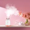 220ml Cool Mist Humidifier Ultrasonic Air Diffuser Atomizer w/7 Color Breathing Lights