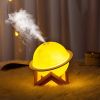 200ML USB Ultrasonic Cool Mist Maker Air Humidifier With Warm LED Lamp For Home Kids Room Mini Aroma Diffuser Humidificador