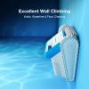 SMOROBOT Cordless Robotic Pool Cleaner â€šÃ„Ã¬ Automatic Wall Climbing Pool Vacuum Cleaner, Smart Navigation, Self-Parking, Lasts 150 Mins with 130W Sucti