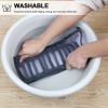 3 Packs Underwear Organizer;  Washable Underwear Storage Box Socks Drawer Organizer Divider;  Foldable Wardrobe Clothes Organizer for Bras;  Underwear