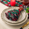 New Year Christmas Series Cloth Plaid Table Flag Insulation Pad