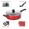 Home Delicacies Hard Anodized Nonstick Cookware Pots and Pans Pieces Set | Frying pans, cooking pots, nonstick pots, sauce pan