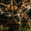 1pc; Solar Explosion Fireworks Lamp; 120LED; Suitable For Christmas Decoration; Courtyard Layout; And Atmosphere Night Light